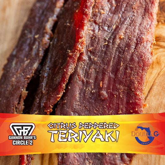 Gannon Buhr Citrus Peppered Teriyaki Beef Jerky