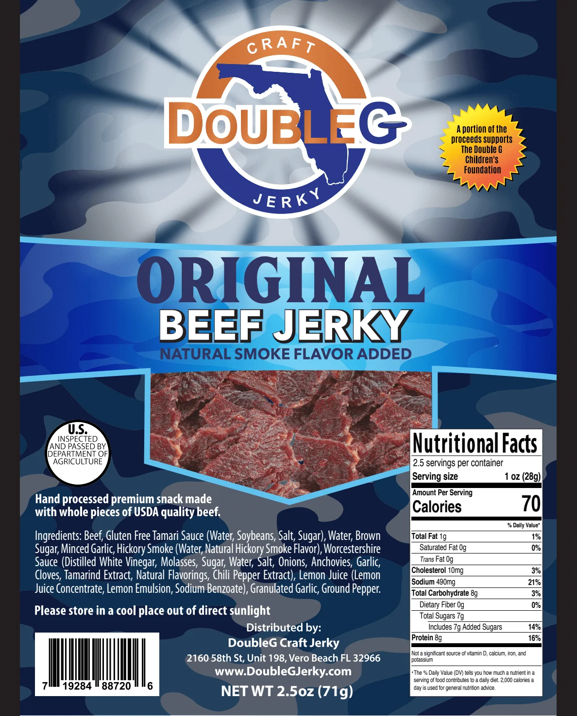 DoubleG Original Beef Jerky