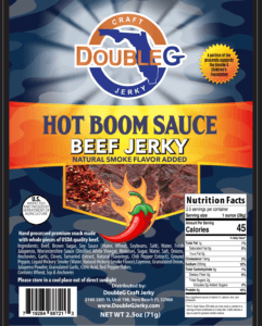 Hot Boom Sauce Beef Jerky