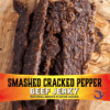 DoubleG Craft Beef Jerky - Smashed Crack Pepper - 2.5oz