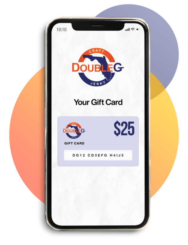 DoubleG Jerky Gift Cards are now available